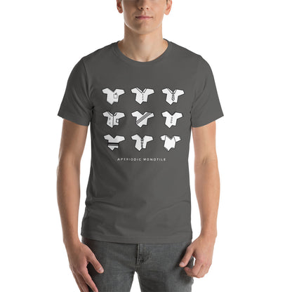 APERIODIC MONOTILE: 9 Various Shirt-Tiles (Unisex Regular T-shirt)